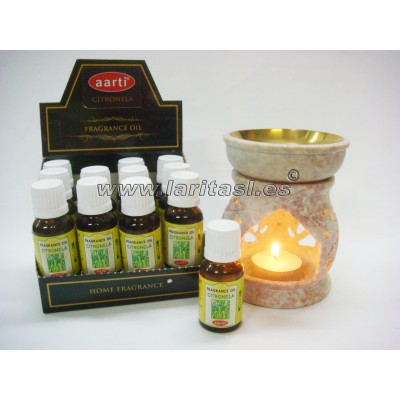 Aceite perfumado Aarti Citronela 15ml (pack 12)